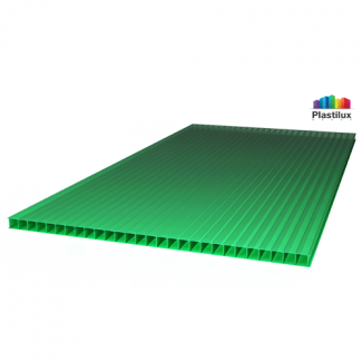 Сотовый поликарбонат ULTRAMARIN, цвет зелёный, размер 2100x6000 мм, толщина 3,5 мм