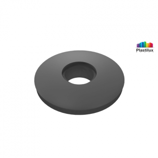 Прессшайба резиновая для поликарбоната серый D=30мм